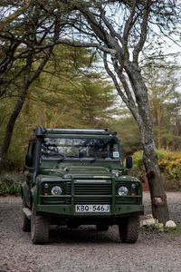 Preview wallpaper land rover defender, land rover, car, safari, green