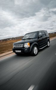 Preview wallpaper land rover discovery 3, land rover, jeep, car, speed