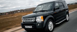 Preview wallpaper land rover discovery 3, land rover, jeep, car, speed