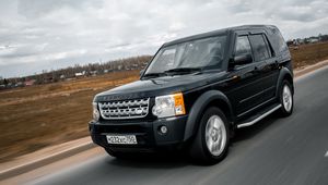 Preview wallpaper land rover discovery 3, land rover, jeep, car, speed