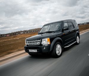 Preview wallpaper land rover discovery 3, land rover, jeep, car, speed