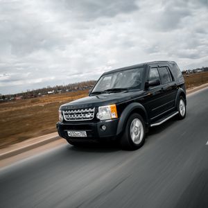 Preview wallpaper land rover discovery 3, land rover, jeep, car, speed