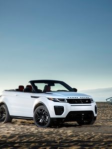 Preview wallpaper land rover, range rover, evoque, side view