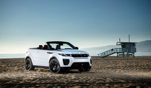 Preview wallpaper land rover, range rover, evoque, side view