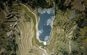 Preview wallpaper landscape, aerial view, tropics