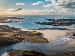 Preview wallpaper landscape, bay, sea, coast, relief, nature