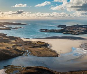 Preview wallpaper landscape, bay, sea, coast, relief, nature