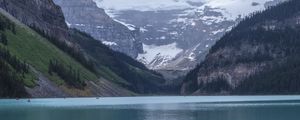 Preview wallpaper landscape, lake, mountains, nature, stone