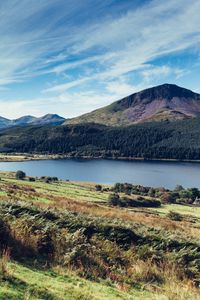 Preview wallpaper landscape, lake, mountains, forest, nature