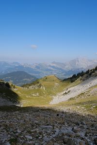 Preview wallpaper landscape, mountains, valley, view, nature