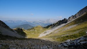 Preview wallpaper landscape, mountains, valley, view, nature