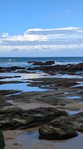 Preview wallpaper landscape, sea, rocks, coast