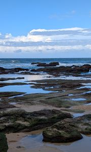 Preview wallpaper landscape, sea, rocks, coast