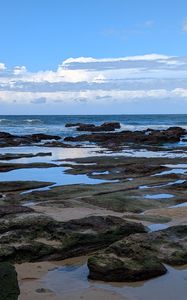 Preview wallpaper landscape, sea, rocks, coast