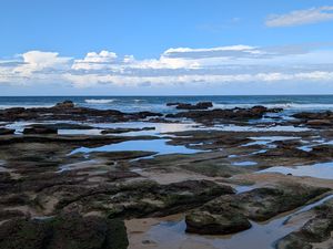 Preview wallpaper landscape, sea, rocks, coast