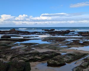 Preview wallpaper landscape, sea, rocks, coast