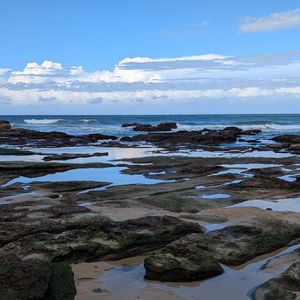 Preview wallpaper landscape, sea, rocks, coast