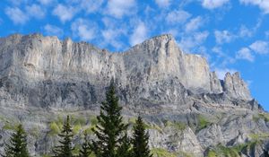Preview wallpaper landscape, trail, rocks, mountains, nature
