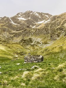Preview wallpaper landscape, valley, mountains, well, nature