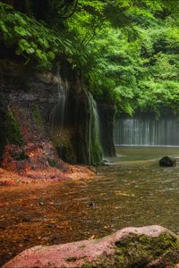 Preview wallpaper landscape, waterfalls, river, nature