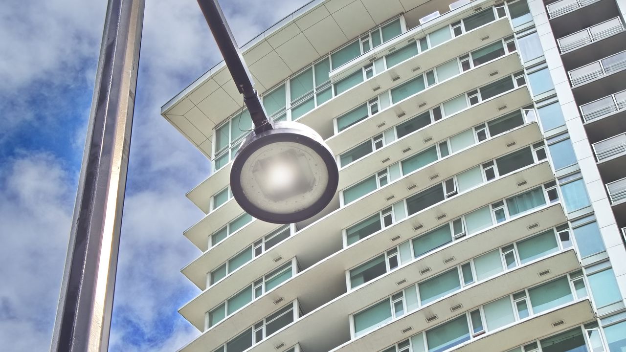 Wallpaper lantern, building, facade, architecture, sky