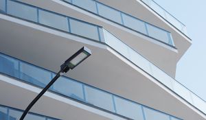 Preview wallpaper lantern, building, minimalism