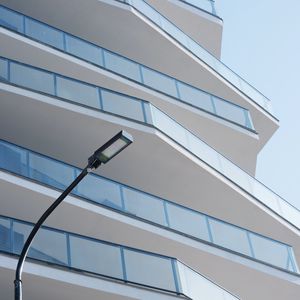 Preview wallpaper lantern, building, minimalism