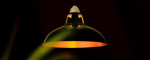 Preview wallpaper lantern, chandelier, dark, glow