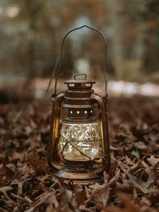 Preview wallpaper lantern, garland, light, glow