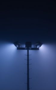 Preview wallpaper lantern, glow, night, fog