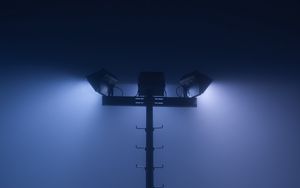 Preview wallpaper lantern, glow, night, fog