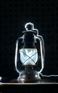 Preview wallpaper lantern, glow, surface