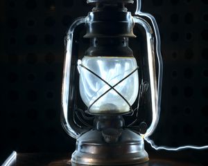 Preview wallpaper lantern, glow, surface