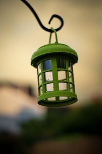 Preview wallpaper lantern, green, wet