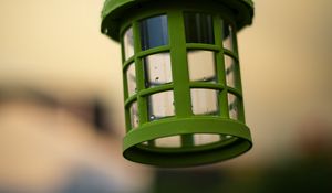 Preview wallpaper lantern, green, wet