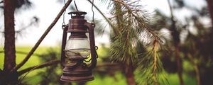 Preview wallpaper lantern, lamp, branches