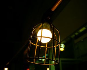 Preview wallpaper lantern, lamp, dark