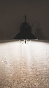 Preview wallpaper lantern, lamp, glow, wall, texture