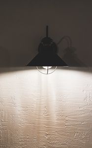 Preview wallpaper lantern, lamp, glow, wall, texture