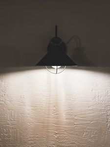 Preview wallpaper lantern, lamp, glow, wall, texture