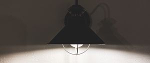 Preview wallpaper lantern, lamp, glow, wall, texture