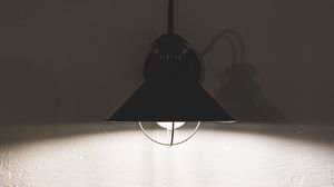 Preview wallpaper lantern, lamp, glow, wall, texture