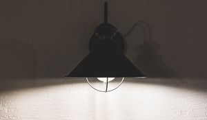 Preview wallpaper lantern, lamp, glow, wall, texture