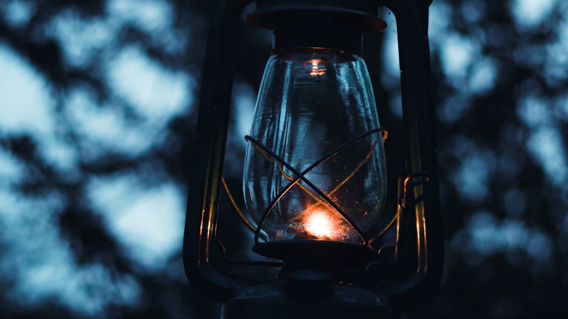 Download wallpaper 1920x1080 lantern, lamp, light, glow full hd, hdtv ...