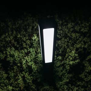 Preview wallpaper lantern, light, bushes, night