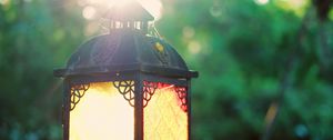 Preview wallpaper lantern, light, glow, sunlight