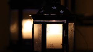 Preview wallpaper lantern, light, glow, illumination