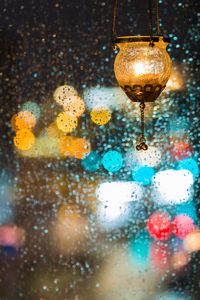 Preview wallpaper lantern, light, lights, glare, bokeh
