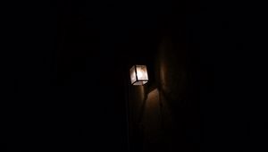 Preview wallpaper lantern, lighting, glow, dark, darkness