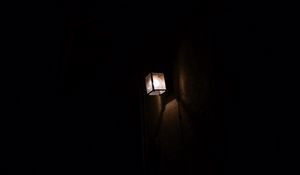 Preview wallpaper lantern, lighting, glow, dark, darkness